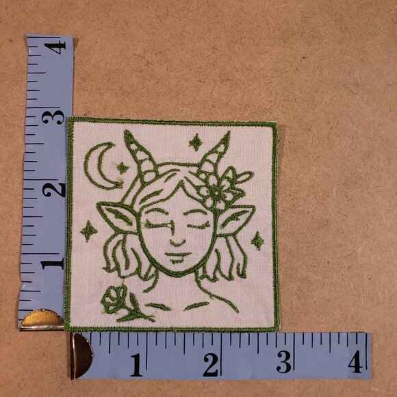 Fawn Girl Iron-On Patch (2/$12 or 5/$22) - Picture 2 of 2